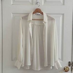 Mango women’s long sleeve blouse